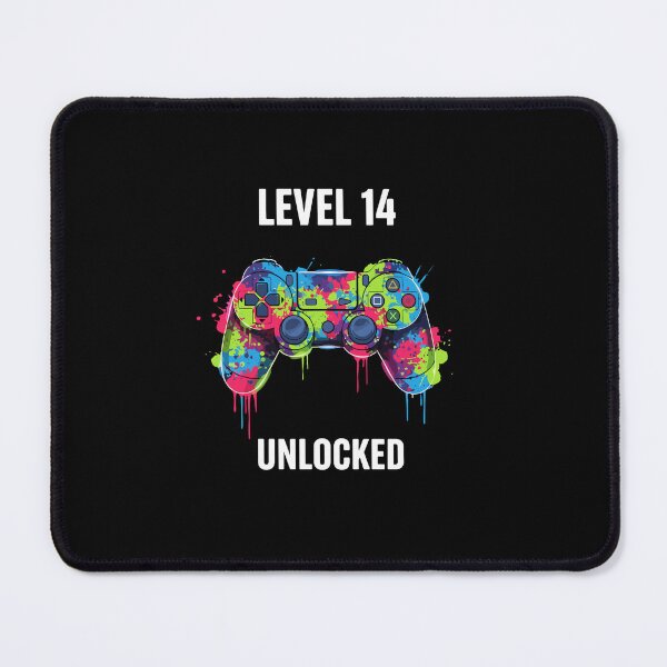 Item preview, Level 14 Unlocked Fourteenth Birthday Gaming Teenager Gamer designed and sold by PopStars1993.
