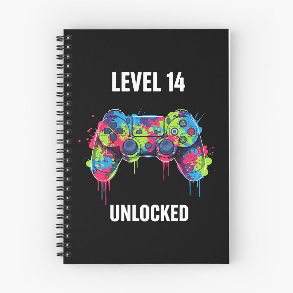 Item preview, Level 14 Unlocked Fourteenth Birthday Gaming Teenager Gamer designed and sold by PopStars1993.