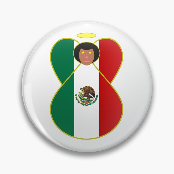 Item preview, Mexican Flag Angel designed and sold by AuntieShoe.