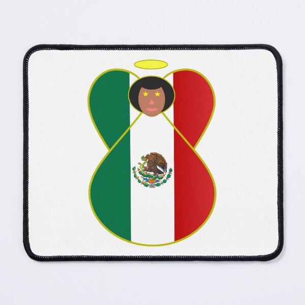 Item preview, Mexican Flag Angel designed and sold by AuntieShoe.