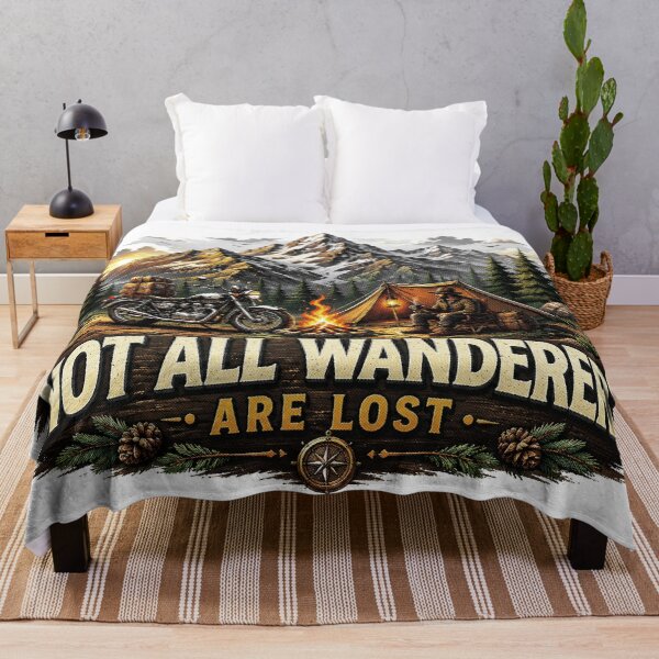 Item preview, Mountain Not All Wanderers designed and sold by minordesignrev.