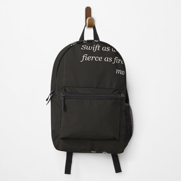 Item preview, Swift as Wind Silent as Forest - Sun Tzu Art of War Quote designed and sold by ochreink.