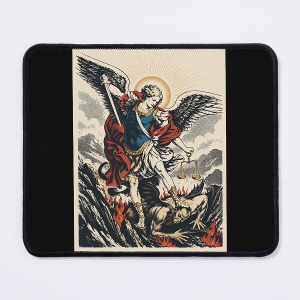 Item preview, Triumph of Justice – St. Michael Archangel Warrior Christian  designed and sold by TheEP.