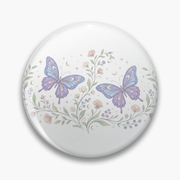 Item preview, Blue Butterfly Aesthetic T-Shirt | Floral Butterfly Art | Pastel Nature Graphic designed and sold by Faisal  Shah.