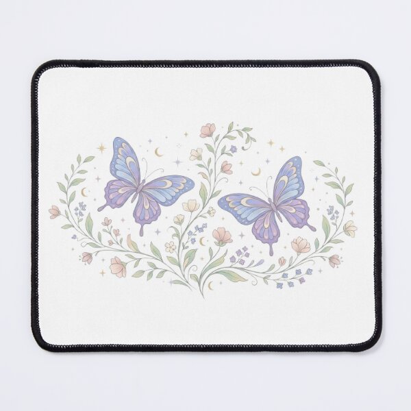 Item preview, Blue Butterfly Aesthetic T-Shirt | Floral Butterfly Art | Pastel Nature Graphic designed and sold by Faisal  Shah.