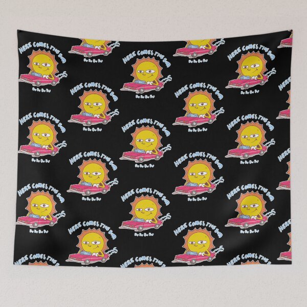 Item preview, Here Comes The Sun Funny Sunfish Driving Car Illustration designed and sold by VelourEmber.
