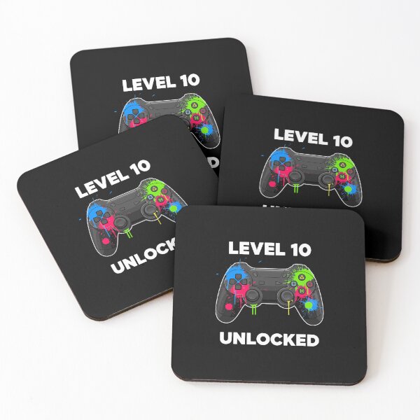 Item preview, Level 10 Unlocked Gaming Birthday Gamer designed and sold by PopStars1993.
