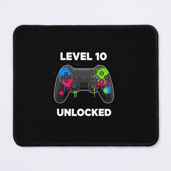 Item preview, Level 10 Unlocked Gaming Birthday Gamer designed and sold by PopStars1993.