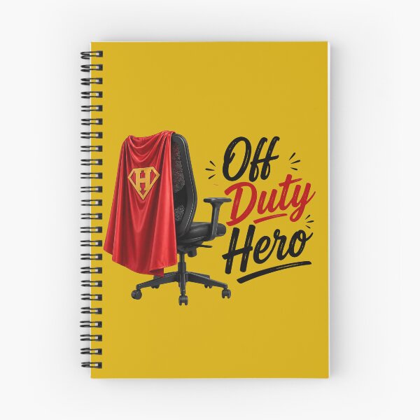 Item preview, Off Duty Hero – Funny Superhero Office Chair Design | Work From Home Humor designed and sold by KAM-KAM-STORE.