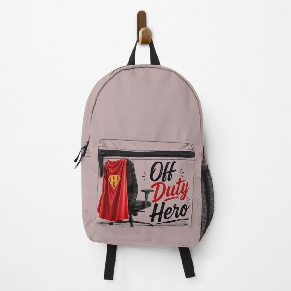 Item preview, Off Duty Hero – Funny Superhero Office Chair Design | Work From Home Humor designed and sold by KAM-KAM-STORE.