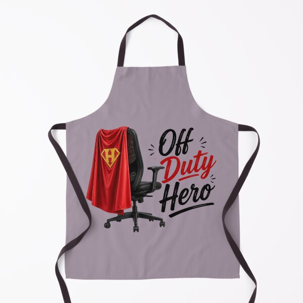 Item preview, Off Duty Hero – Funny Superhero Office Chair Design | Work From Home Humor designed and sold by KAM-KAM-STORE.