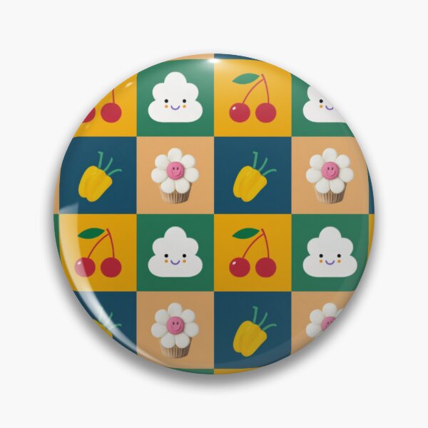 Artikelvorschau, Nahtloses Muster aus Gänseblümchen, Cupcake und Kirsche entworfen und verkauft von GUNAPRIYAA.