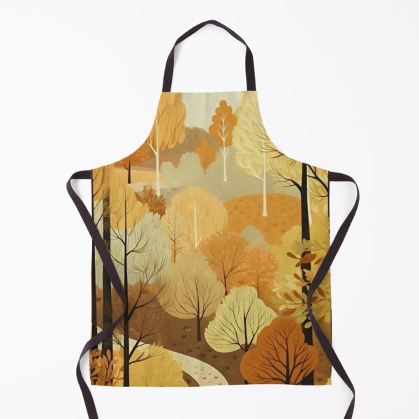 Item preview, Autumn Forest Path Cozy Amber Woods Landscape designed and sold by LYAN-STORE.