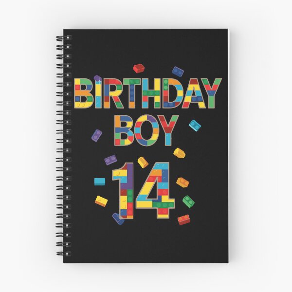 Item preview, Birthday Boy 14 Building Blocks Fourteenth Birthday Teen  designed and sold by PopStars1993.