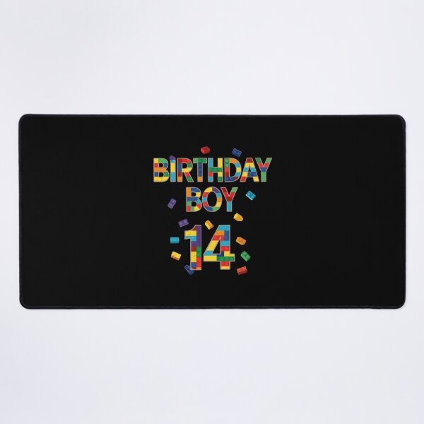 Item preview, Birthday Boy 14 Building Blocks Fourteenth Birthday Teen designed and sold by PopStars1993.