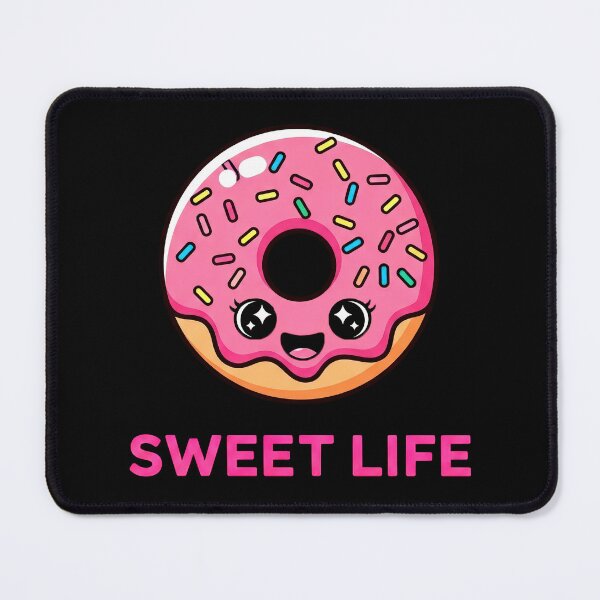Item preview, Sweet Life Cute Kawaii Donut Sprinkle Graphic designed and sold by DigitalArtx-com.