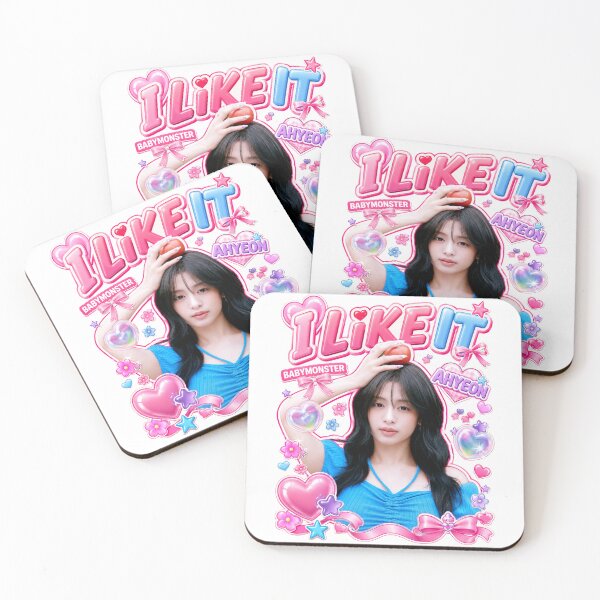 Item preview, Ahyeon BABYMONSTER I Like It Cotton Candy Kpop Fan Art designed and sold by Valereekmerch.