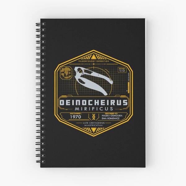 Item preview, Deinocheirus Expedition Badge | Industrial Paleontology Design designed and sold by Grimtech Workshop.