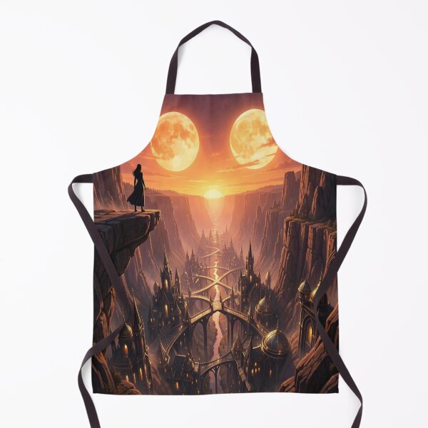 Item preview, Fantasy Canyon City – Golden Light & Mystic View designed and sold by FotoworldEdel.