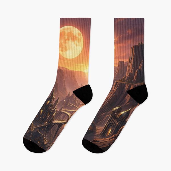 Item preview, Fantasy Canyon City – Golden Light & Mystic View designed and sold by FotoworldEdel.