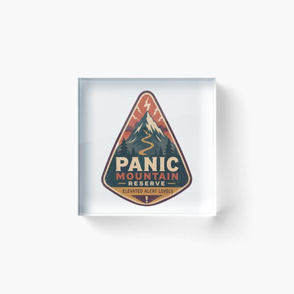 Item preview, Panic Mountain Reserve – Elevated Alert Levels designed and sold by Soft Panic Studio.