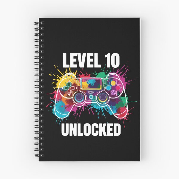 Item preview, Level 10 Unlocked Gamer Birthday Video Game Enthusiast Ten Year Old designed and sold by PopStars1993.