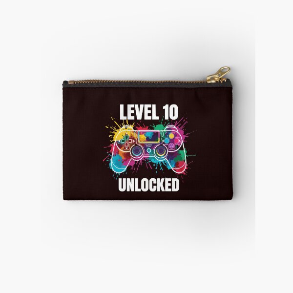 Item preview, Level 10 Unlocked Gamer Birthday Video Game Enthusiast Ten Year Old designed and sold by PopStars1993.