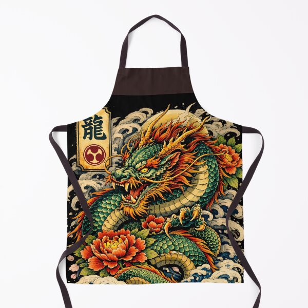 Item preview, Traditional Japanese Dragon Tattoo Art designed and sold by Neo Tokio.