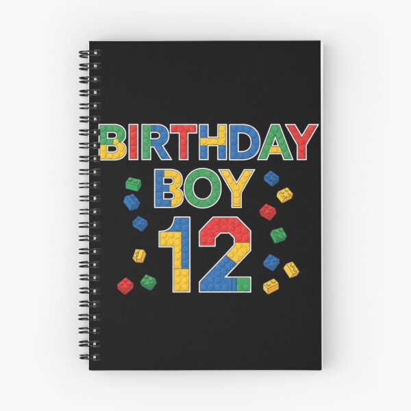Item preview, Birthday Boy 12 Building Blocks Twelve Year Old Celebration designed and sold by PopStars1993.