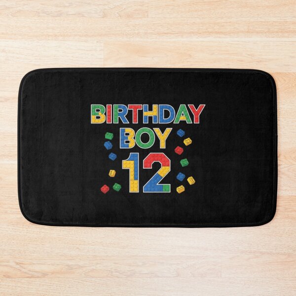 Item preview, Birthday Boy 12 Building Blocks Twelve Year Old Celebration designed and sold by PopStars1993.