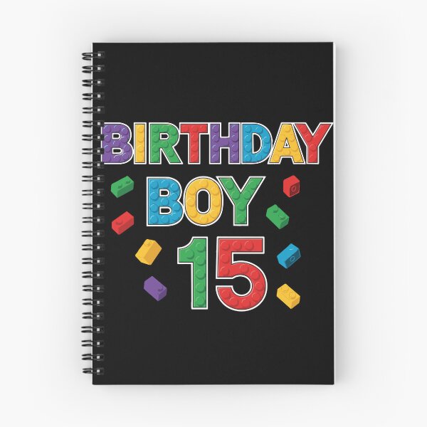 Item preview, Birthday Boy 15 Fifteenth Building Blocks Celebration Teen designed and sold by PopStars1993.