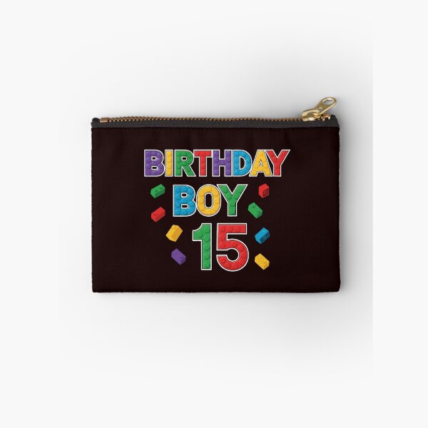 Item preview, Birthday Boy 15 Fifteenth Building Blocks Celebration Teen designed and sold by PopStars1993.