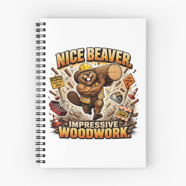 Item preview, Nice Beaver Funny Double Entendre Comic T-Shirt designed and sold by Cavalier-org.