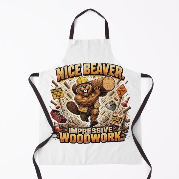 Item preview, Nice Beaver Funny Double Entendre Comic T-Shirt designed and sold by Cavalier-org.