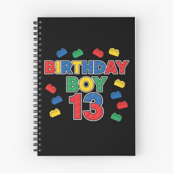 Item preview, Birthday Boy 13 Thirteenth Birthday Building Blocks Teen designed and sold by PopStars1993.