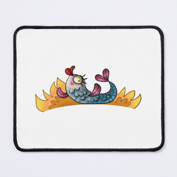 Item preview, Sardine Funny Grilling Fish Fire Camp Cartoon Illustration designed and sold by KiblyTees.
