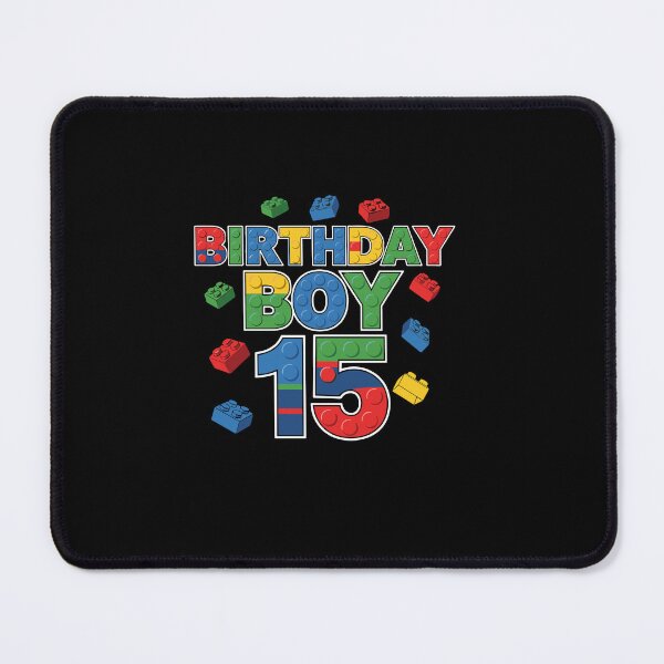 Item preview, Birthday Boy 15 Building Blocks Fifteen Year Old Celebration designed and sold by PopStars1993.