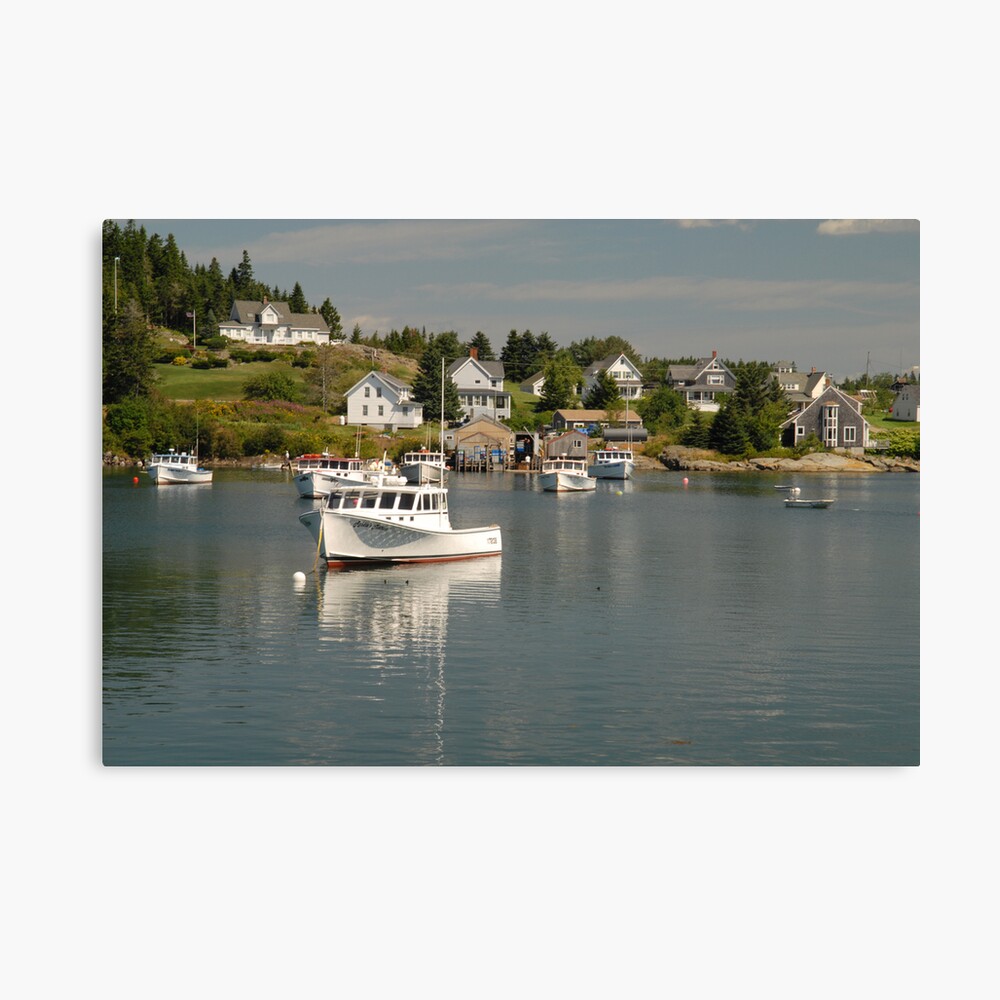 Boats at Rest Canvas Print