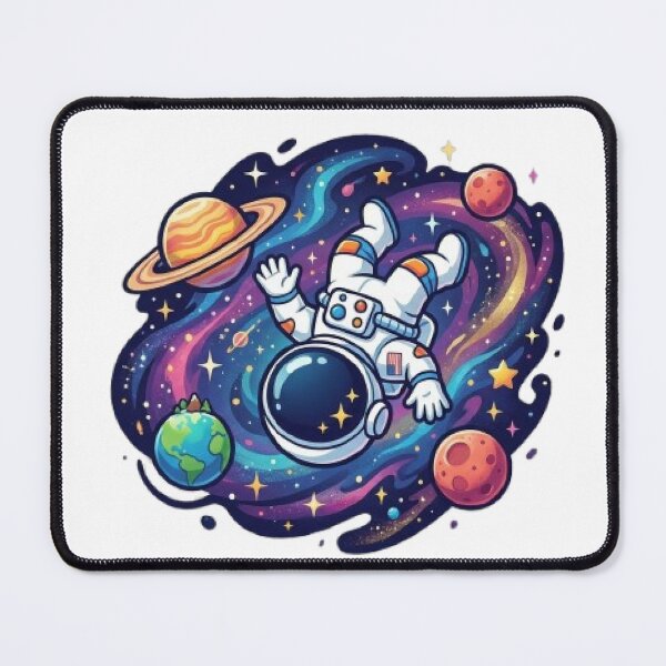 Item preview, Cute Space Explorer Astronaut T-Shirt | Galaxy Adventure | Cartoon Space Graphic designed and sold by Faisal Shah.