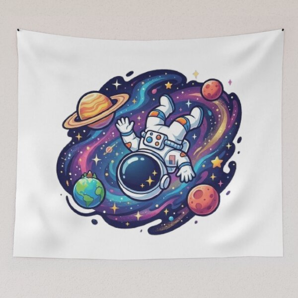 Item preview, Cute Space Explorer Astronaut T-Shirt | Galaxy Adventure | Cartoon Space Graphic designed and sold by Faisal  Shah.