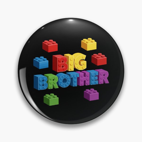 Item preview, Big Brother Building Blocks New Baby Announcement Boy Sibling designed and sold by PopStars1993.