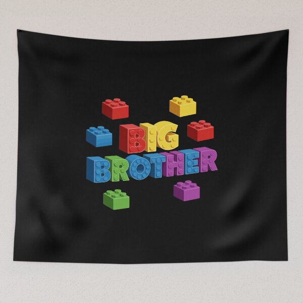 Item preview, Big Brother Building Blocks New Baby Announcement Boy Sibling designed and sold by PopStars1993.