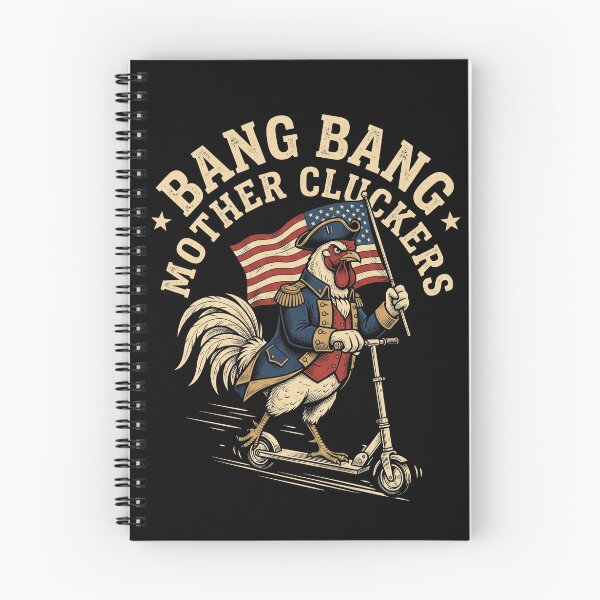 Item preview, Bang Bang Mother Cluckers Patriotic Rooster American Chicken Humor designed and sold by SofenArt.
