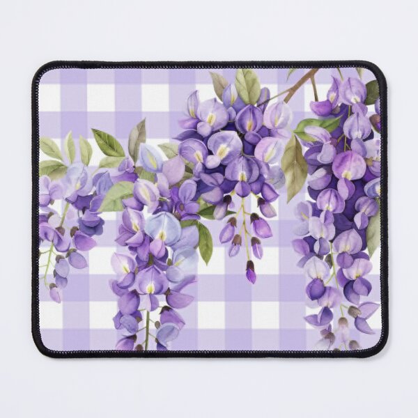Item preview, Beautiful Farmhouse with Blooming Purple Wisteria | Romantic Cottage Floral Design designed and sold by PureHopeStudio.