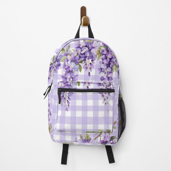 Item preview, Beautiful Farmhouse with Blooming Purple Wisteria | Romantic Cottage Floral Design designed and sold by PureHopeStudio.