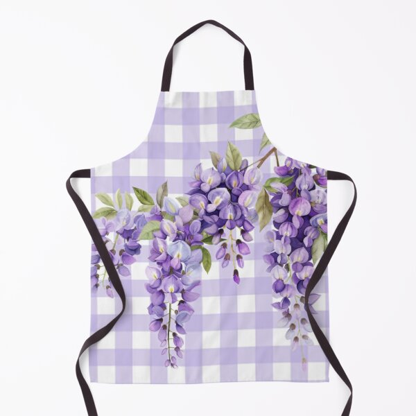 Item preview, Beautiful Farmhouse with Blooming Purple Wisteria | Romantic Cottage Floral Design designed and sold by PureHopeStudio.