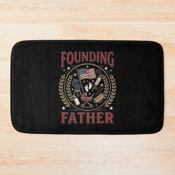 Item preview, Founding Father New Dad Fourth Of July American Patriot designed and sold by SofenArt.