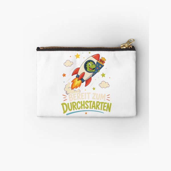Item preview, Cartoon Dinosaur in Rocket for First School Day designed and sold by RGShirtWorks.