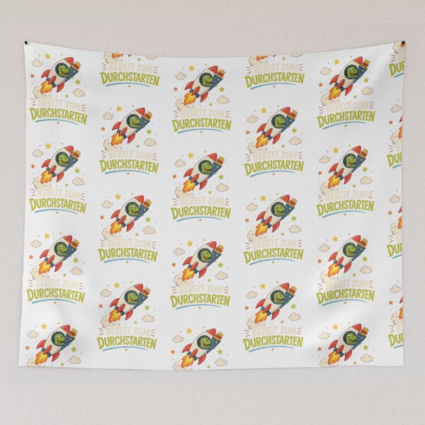 Item preview, Cartoon Dinosaur in Rocket for First School Day designed and sold by RGShirtWorks.