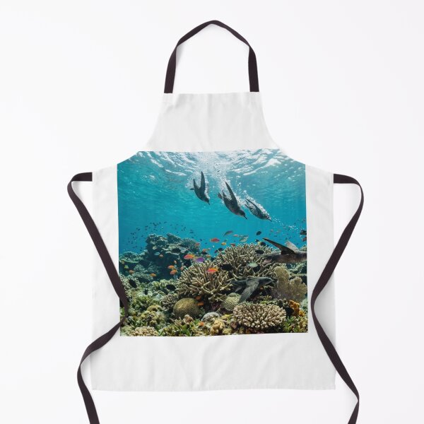 Item preview, Ocean Flight Submerged Birds in Coral Forest designed and sold by Alta-store.
